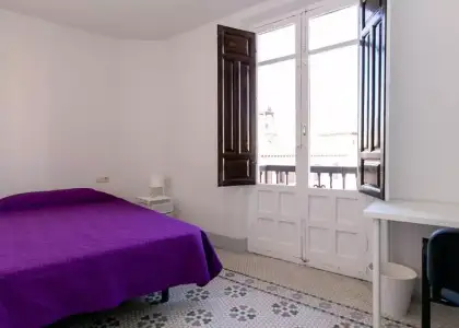 Habitación en un piso compartido de 7 habitaciones en alquiler en San Ildefonso. en Granada